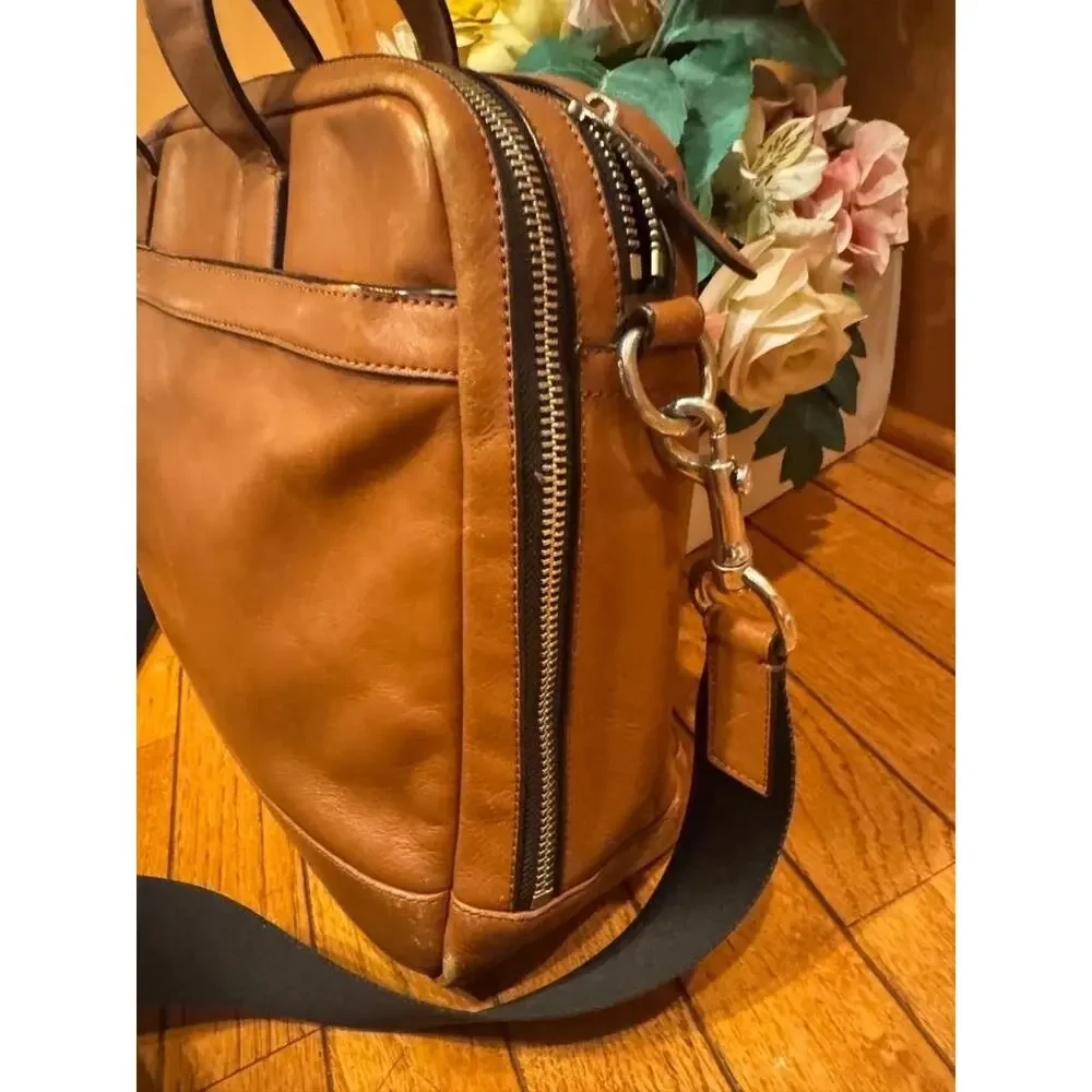 COACH Hudson Commuter Leather briefcase laptop Bag F71701 (PU110